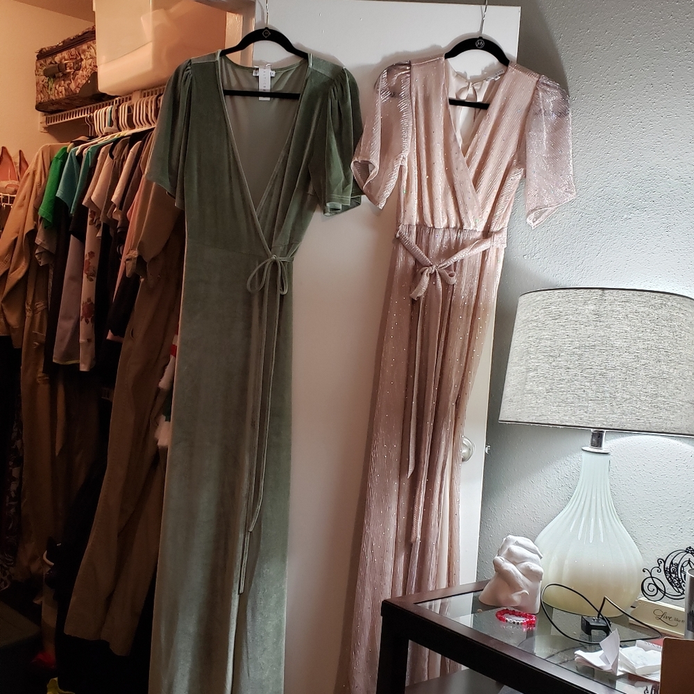 Baltic Born Meghan Wrap dress in Sage size XL